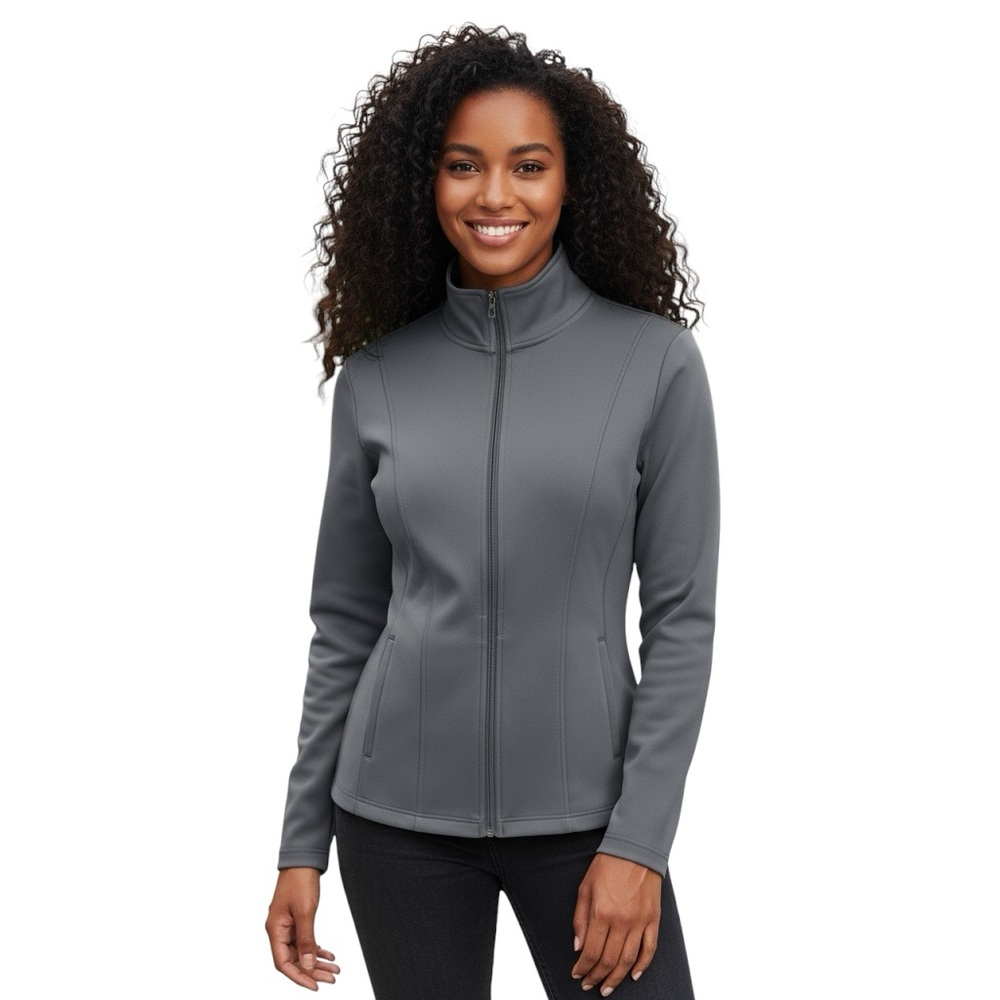 Champion 2 Tone Full Zip Warmup Jacket Size XL